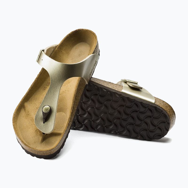 Șlapi BIRKENSTOCK Gizeh Birko-Flor Narrow gold 12