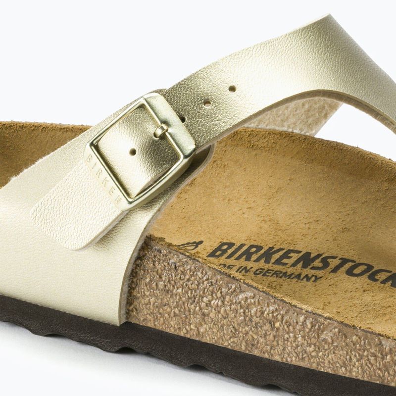 Șlapi BIRKENSTOCK Gizeh Birko-Flor Narrow gold 13