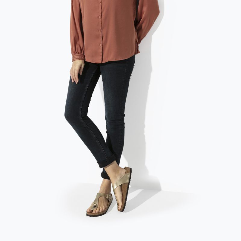 Șlapi BIRKENSTOCK Gizeh Birko-Flor Narrow gold 15