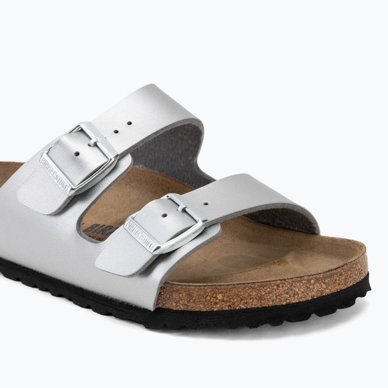 Șlapi BIRKENSTOCK Arizona Birko-Flor silver 7