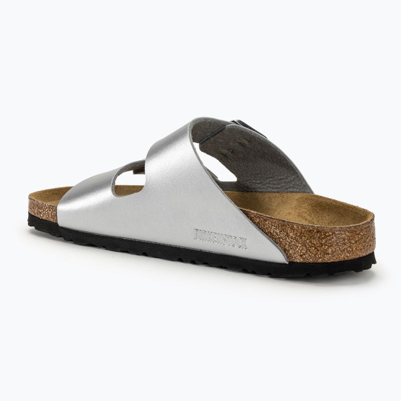 Papuci pentru femei BIRKENSTOCK Arizona BF Narrow silver 2