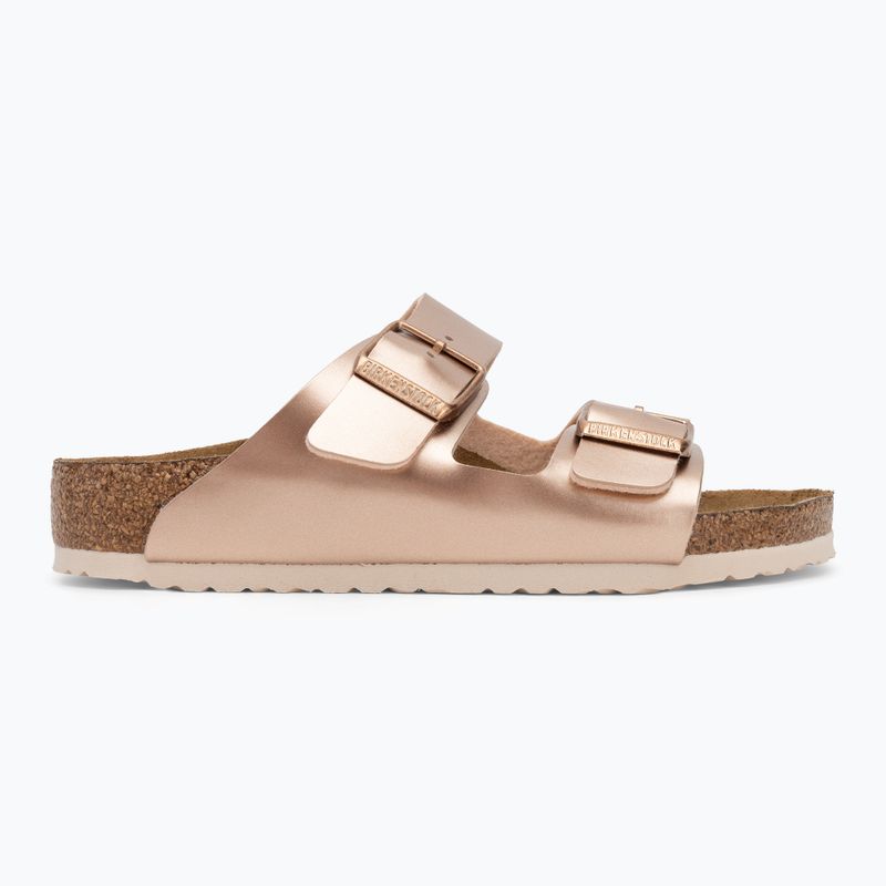 BIRKENSTOCK Arizona BF Regular electric metalic cupru flip-flops 2