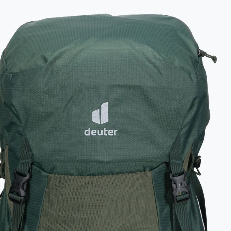 Rucsac de trekking Deuter Futura Air Trek 50 + 10 verde 3402121 4