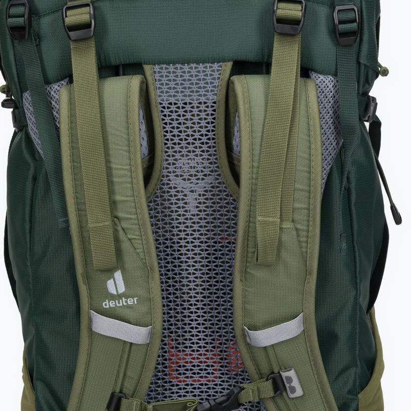 Rucsac de trekking Deuter Futura Air Trek 50 + 10 verde 3402121 5