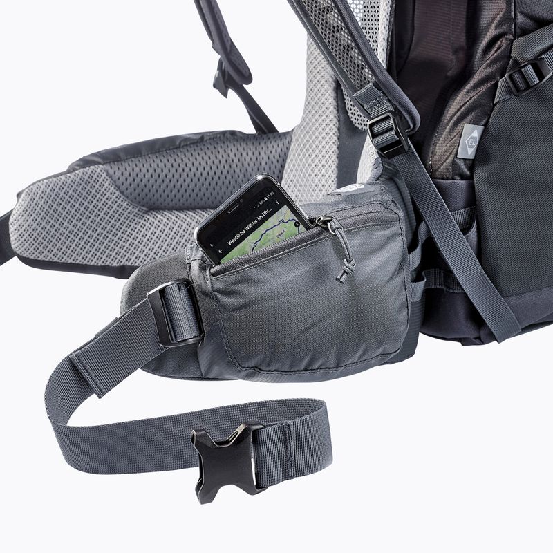 Rucsac de drumeții pentru femei Deuter Futura Air Trek 55 + 10 SL negru 340222174030 10