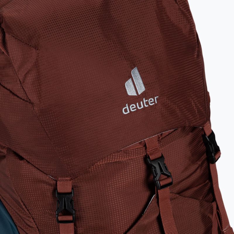 Rucsac de trekking Deuter Aircontact Lite 40 + 10 roșu 3340321 4