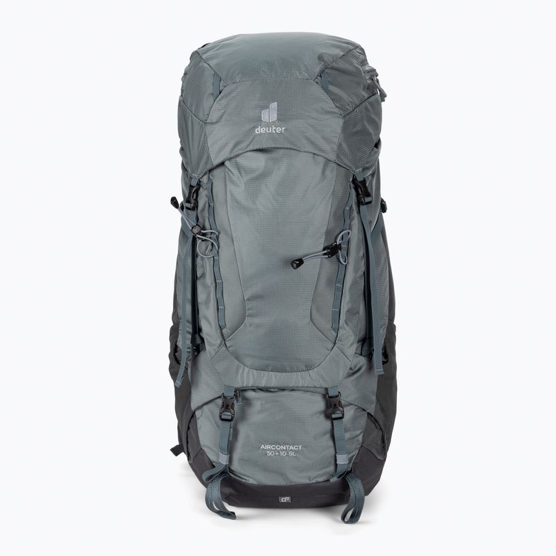 Rucsac de trekking pentru femei Deuter Aircontact 50 + 10 SL gri 3320221