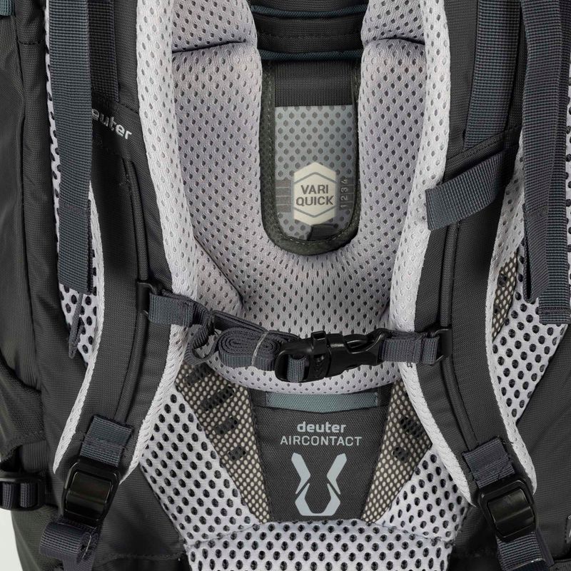Rucsac de trekking pentru femei Deuter Aircontact 50 + 10 SL gri 3320221 6