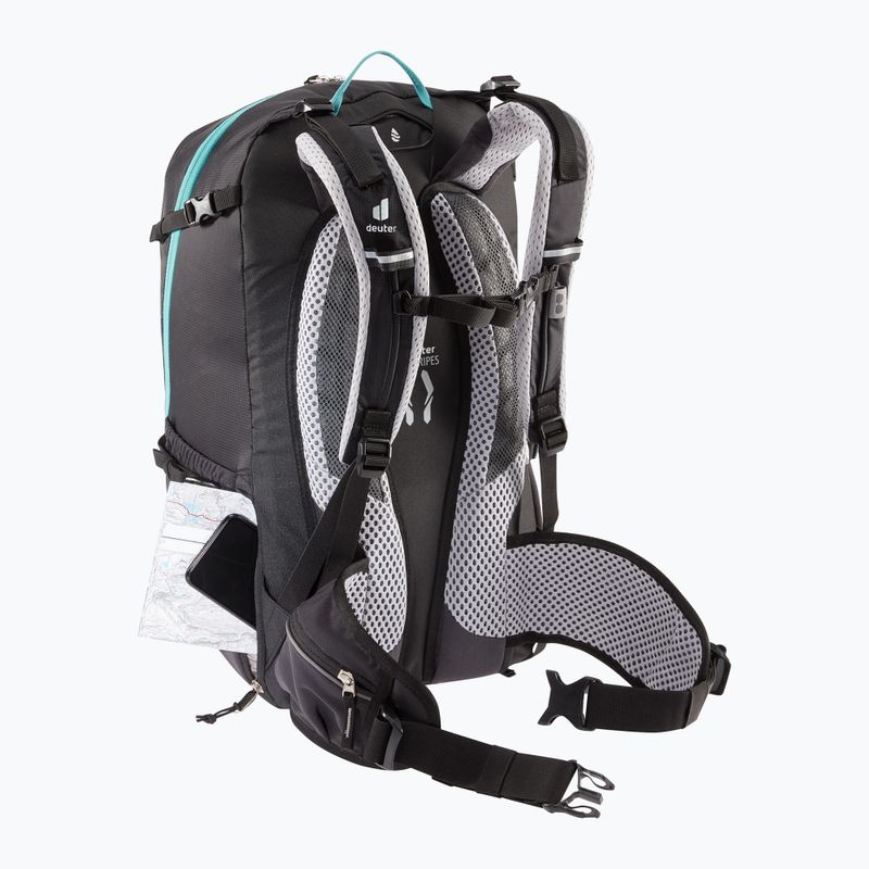 Rucsac de ciclism pentru femei Deuter Trans Alpine 28 SL negru 320012170000 6