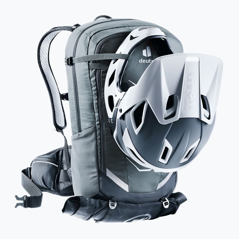 Rucsac de ciclism deuter Flyt 20 l graphite/black 5