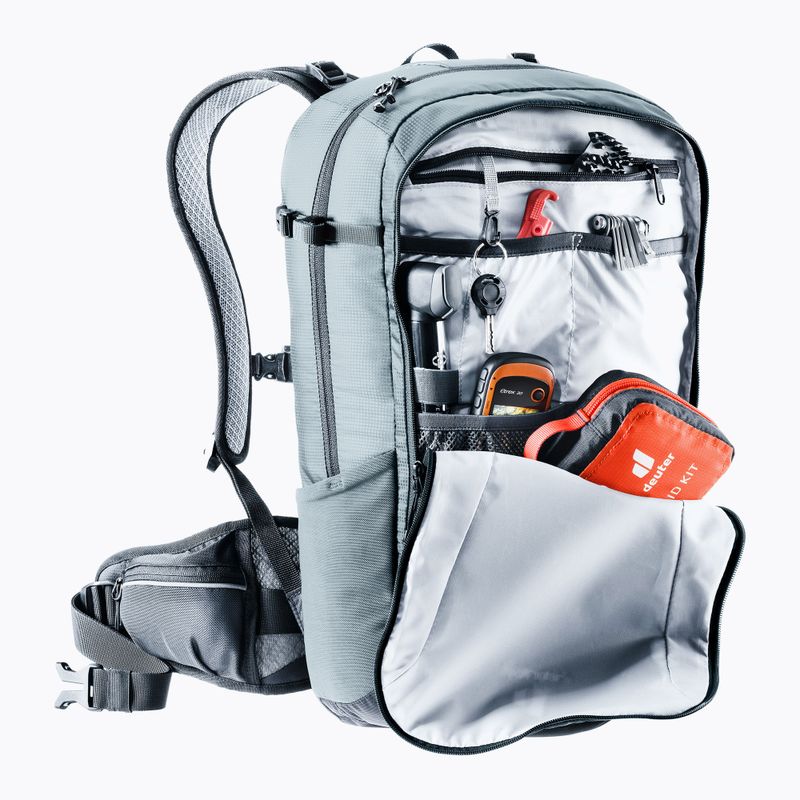 Rucsac de ciclism deuter Flyt 20 l graphite/black 7