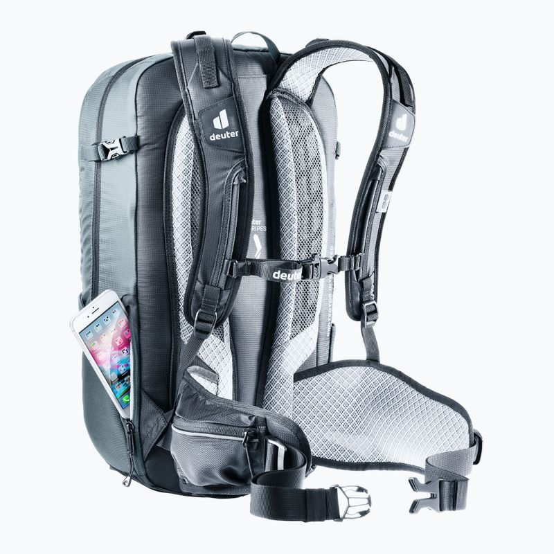 Rucsac de ciclism deuter Flyt 20 l graphite/black 8