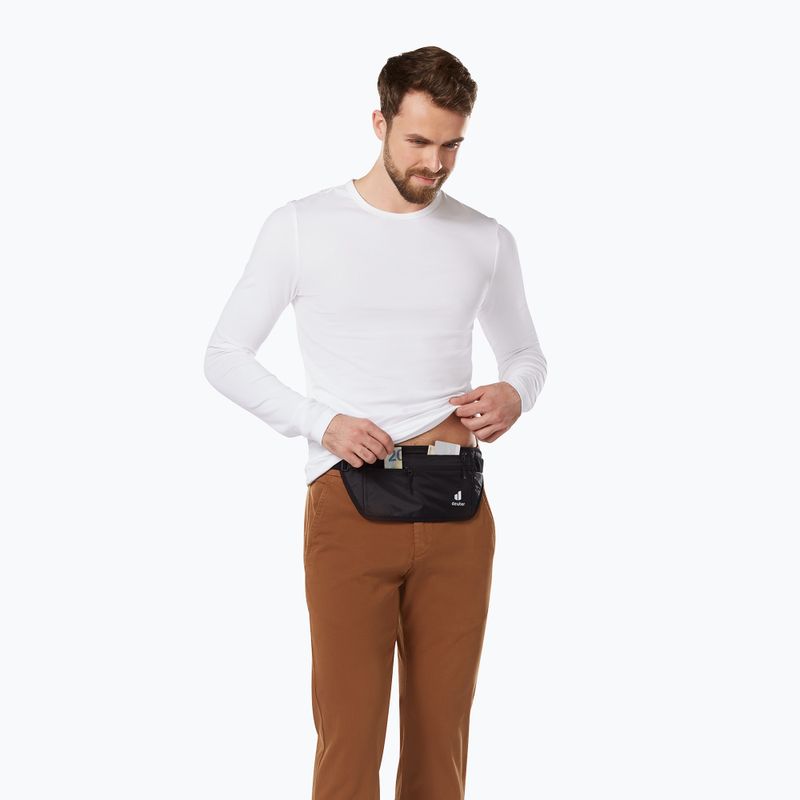 Deuter Security Money Belt II geantă de șold negru 395082170000 8