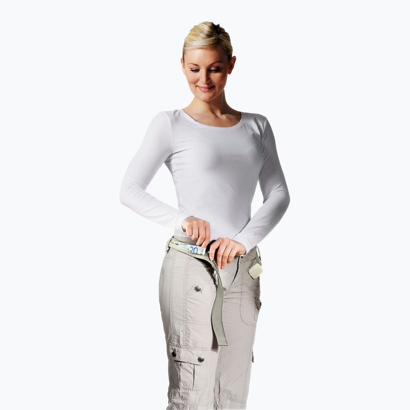 Centură pentru pantaloni cu buzunar secret Deuter Security Belt bej 395102160100 2