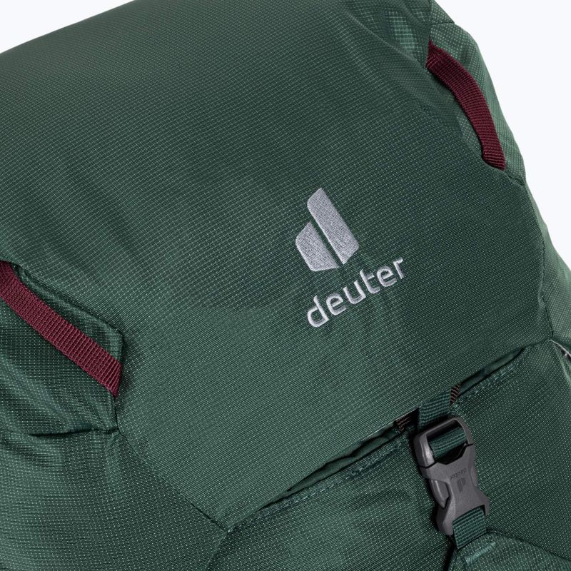 Rucsac de trekking Deuter Aircontact PRO 55 + 15 SL verde 3330021 4