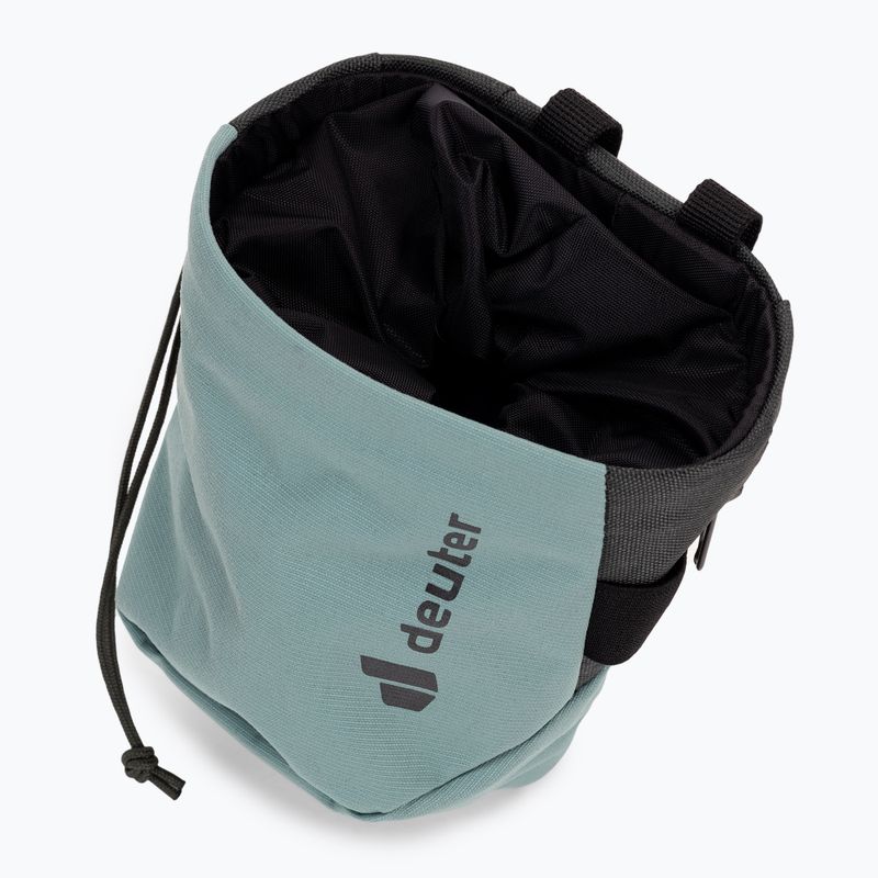 Geantă pentru cretă de alpinism Deuter Gravity Chalk Bag II, albastru, 3391422 3