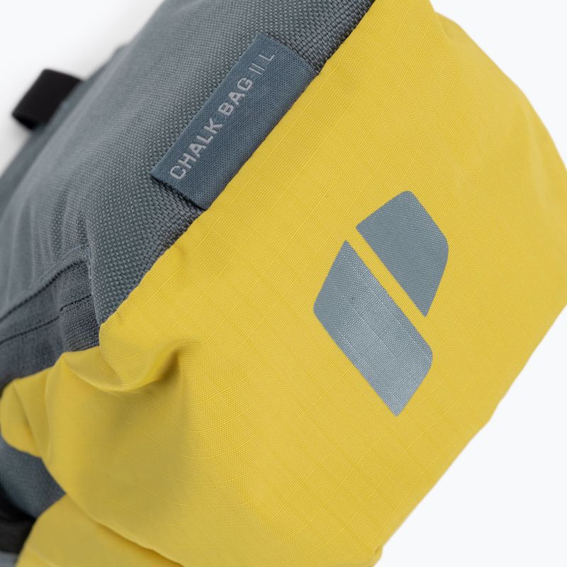 Geantă pentru cretă de alpinism Deuter Gravity Chalk Bag II, galben, 3391522 4