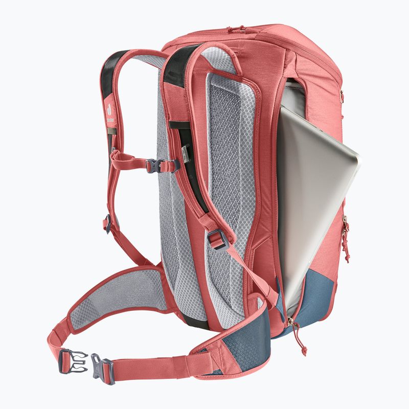 Rucsac de ciclism deuter Rotsoord 25+5 l redwood/ink 9