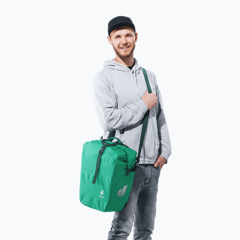 Geantă de bicicletă deuter Weybridge 20 + 5 l fern 7