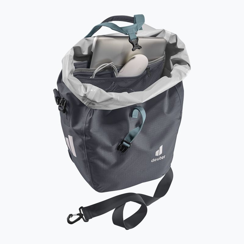 Geantă de biciclet deuter Weybridge 20+5 l gri 323012240140 7