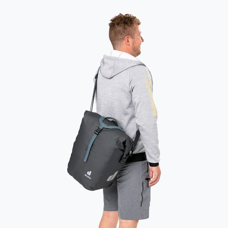 Geantă de biciclet deuter Weybridge 20+5 l gri 323012240140 11