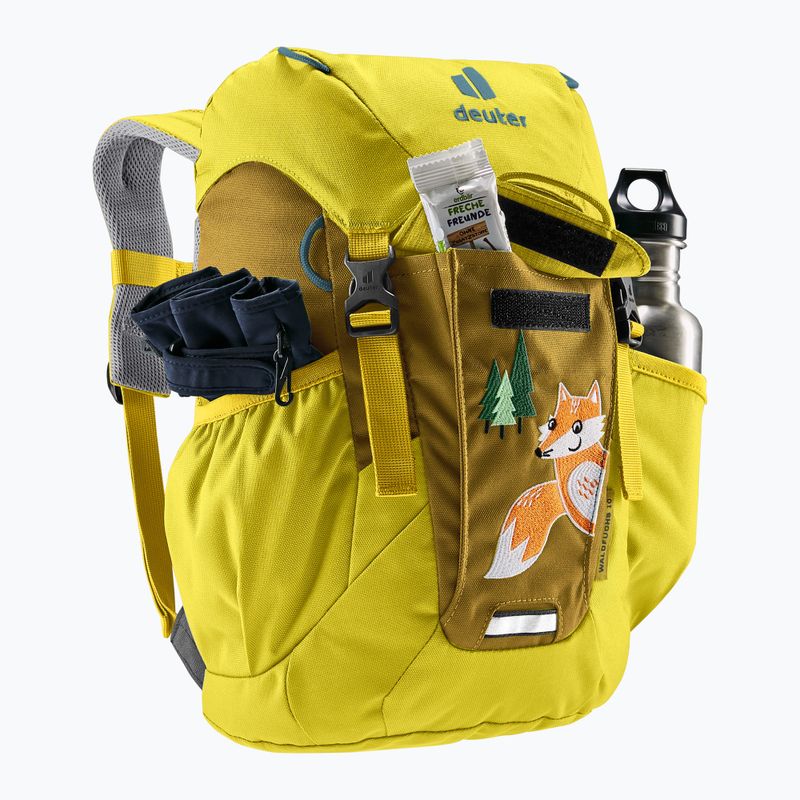 Rucsac de drumeție pentru copii Deuter Waldfuchs 10 l turmeric/corn pentru copii 12