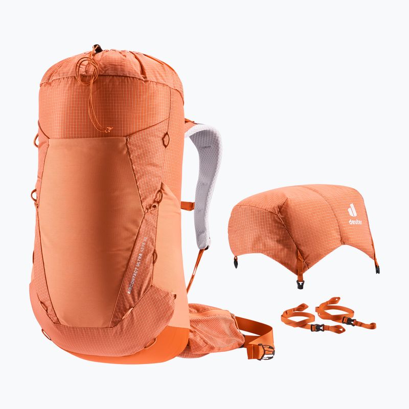 Rucsac de trekking deuter Aircontact Ultra 45+5 SL sienna/paprika 7