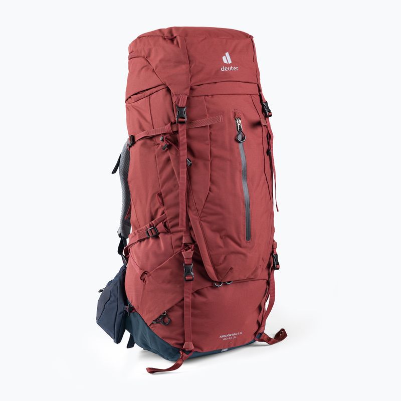 Rucsac pentru drumeții Deuter Aircontact X 60+15 SL roșu 337012253350 2