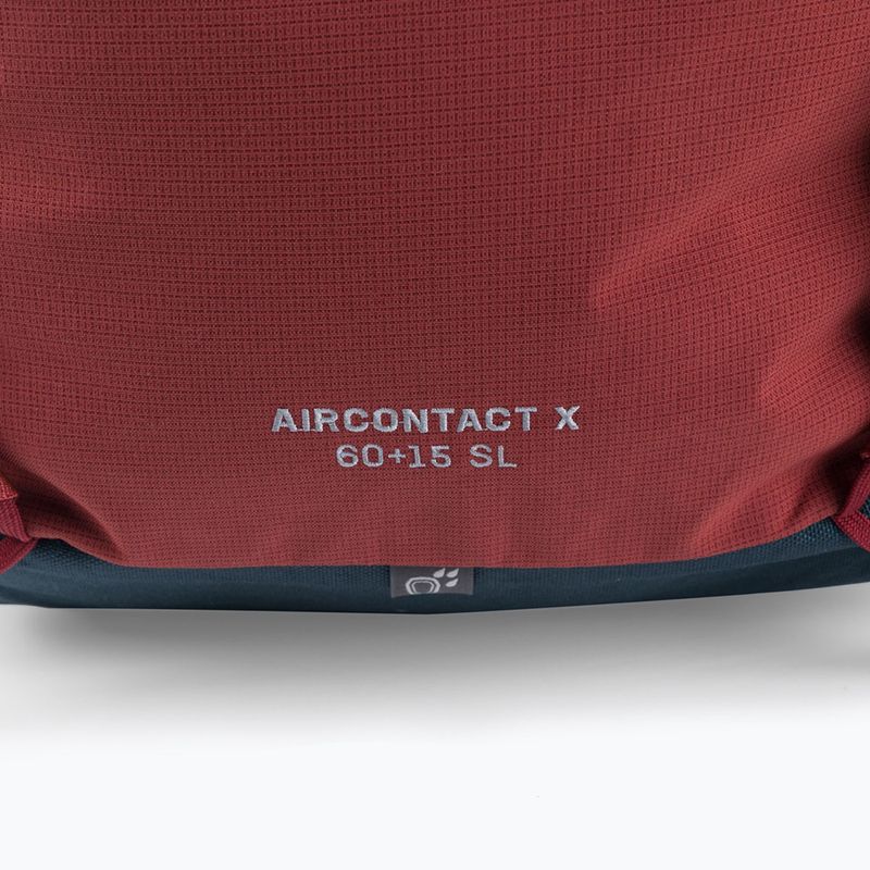 Rucsac pentru drumeții Deuter Aircontact X 60+15 SL roșu 337012253350 5