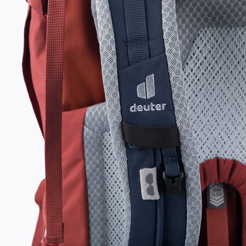Rucsac pentru drumeții Deuter Aircontact X 60+15 SL roșu 337012253350 8