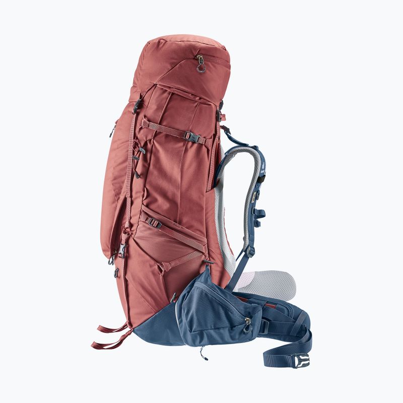 Rucsac de trekking pentru femei deuter Aircontact X 70+15 SL redwood/ink 6