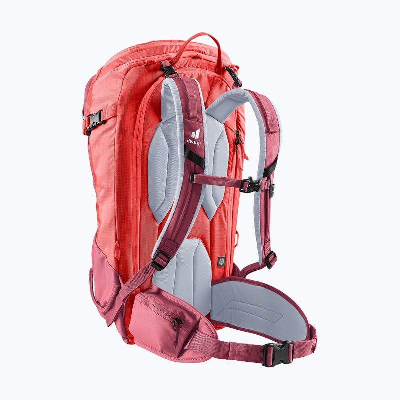 Rucsac de schi pentru femei deuter Freerider Pro 32+ l SL 330342255850 maron/currant pentru femei 330342255850 maron/currant 3