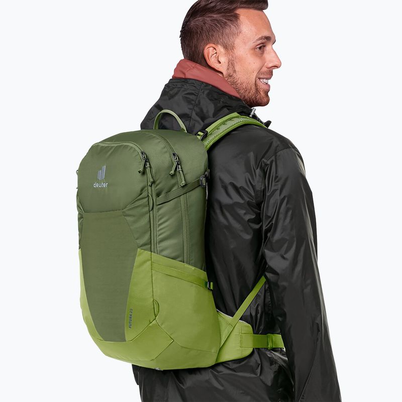 rucsac de drumeție Deuter Futura 23 l kaki/meadow 9