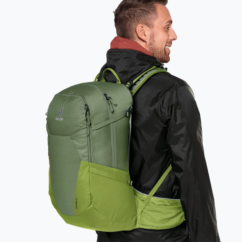 rucsac de drumeție Deuter Futura 27 l kaki/meadow 7