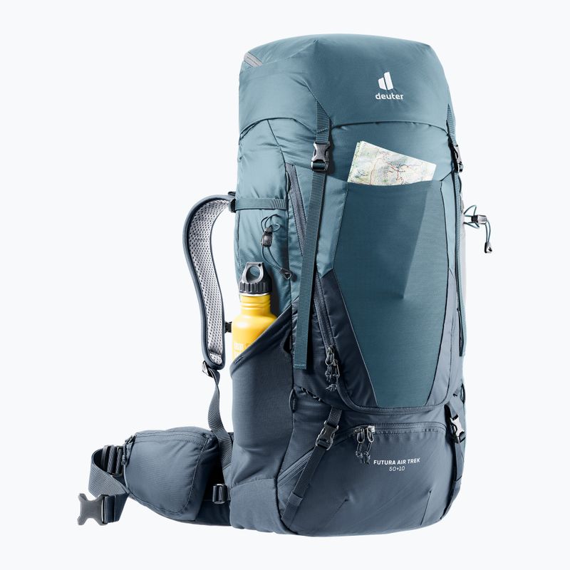 Deuter Futura Air Trek 50 + 10 l rucsac de trekking albastru 34021211374 6