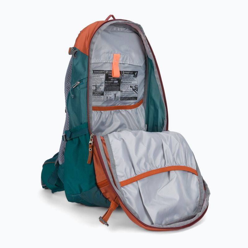 Rucsac de ciclism deuter Trans Alpine 24 l portocaliu 320002193180 4