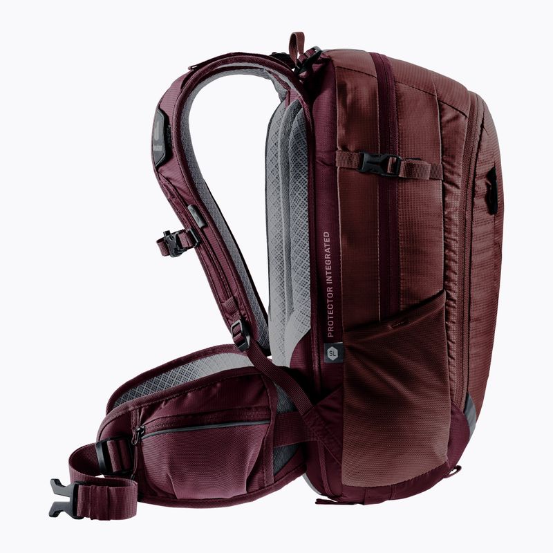 Rucsac de ciclism pentru femei deuter Flyt 12 l SL roșu 321102155910 5