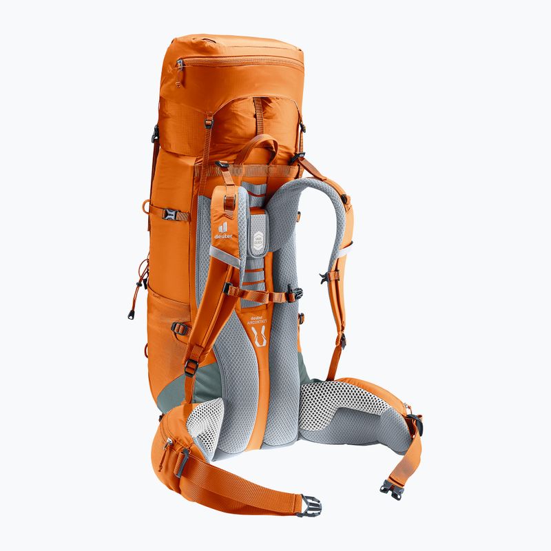 Deuter Aircontact Lite 40 + 10 rucsac de trekking portocaliu 334012393190 8