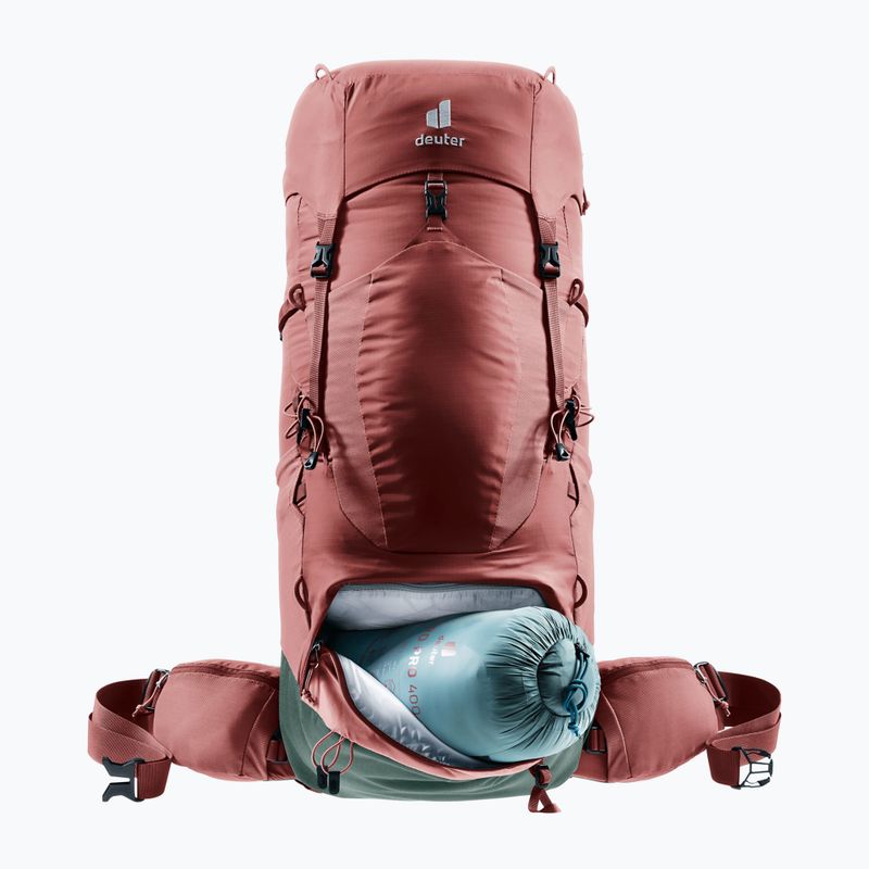 Rucsac de trekking pentru femei deuter Aircontact Lite 45 + 10 SL 55 l 334022352150 caspia/ivy 9