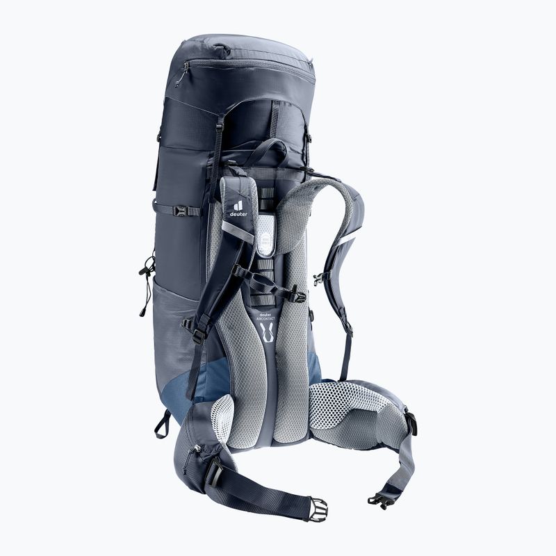 Deuter Aircontact Lite 50 + 10 rucsac de trekking negru 334032373190 4