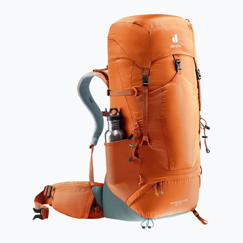 Deuter Aircontact Lite 50 + 10 rucsac de trekking portocaliu 334032393190 8