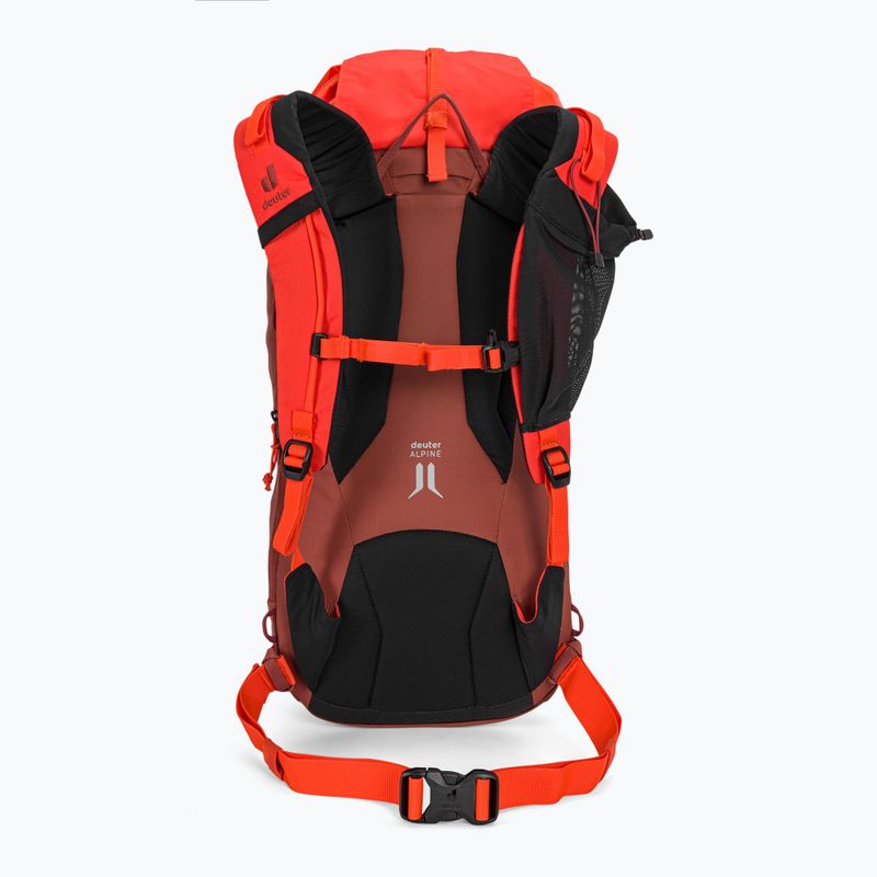 Rucsac de alpinism deuter Guide 24 l roșu 33611235912 3