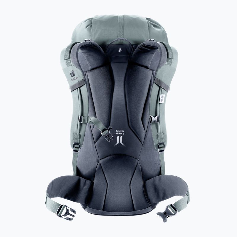 Rucsac de alpinism deuter Guide 30 l negru/galbenuș 2