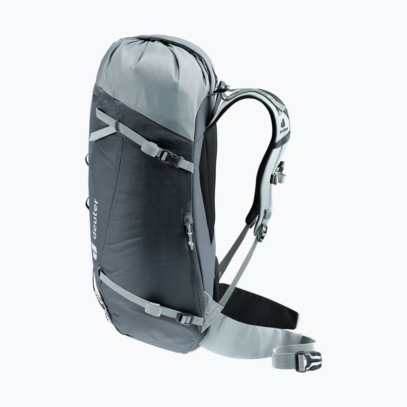 Rucsac de alpinism deuter Guide 30 l negru/galbenuș 4