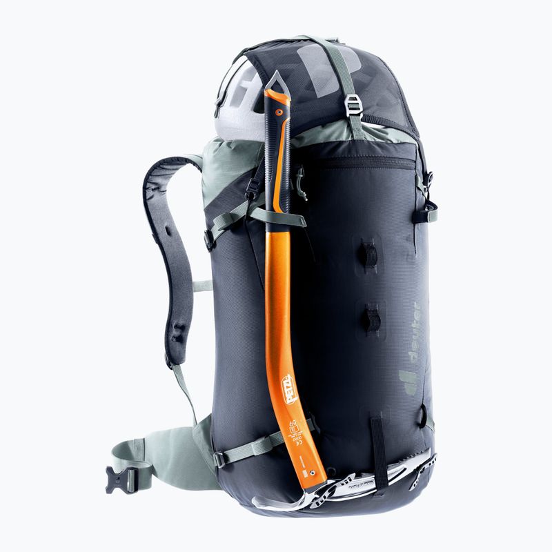 Rucsac de alpinism deuter Guide 30 l negru/galbenuș 7