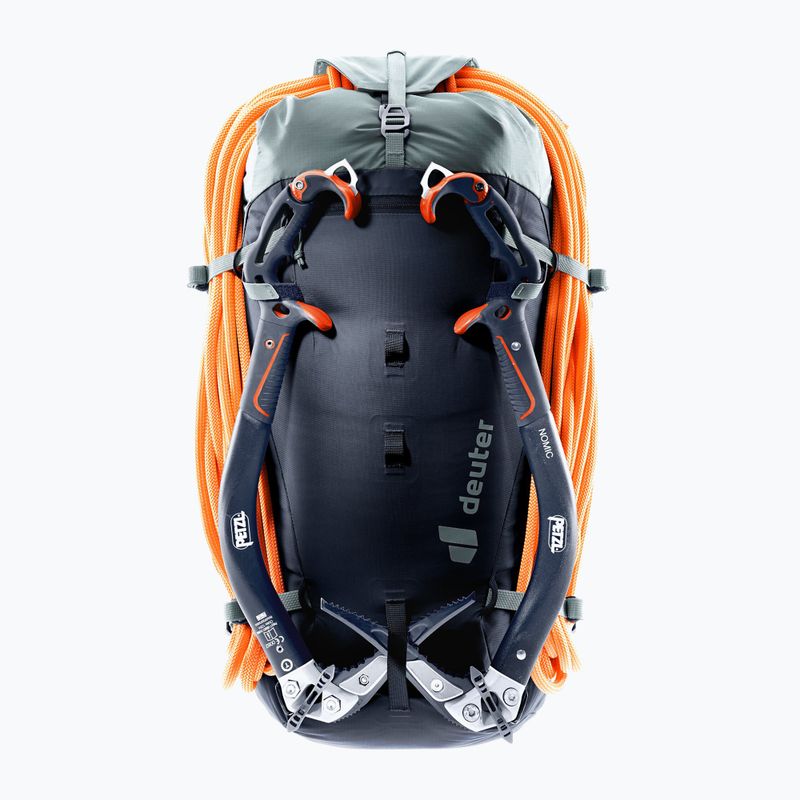 Rucsac de alpinism deuter Guide 30 l negru/galbenuș 8