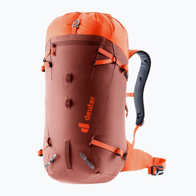 Rucsac de alpinism deuter Guide 30 l redwood/papaya 5
