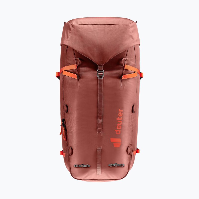 Rucsac de alpinism Deuter Guide 34+8 l Redwood/papaya