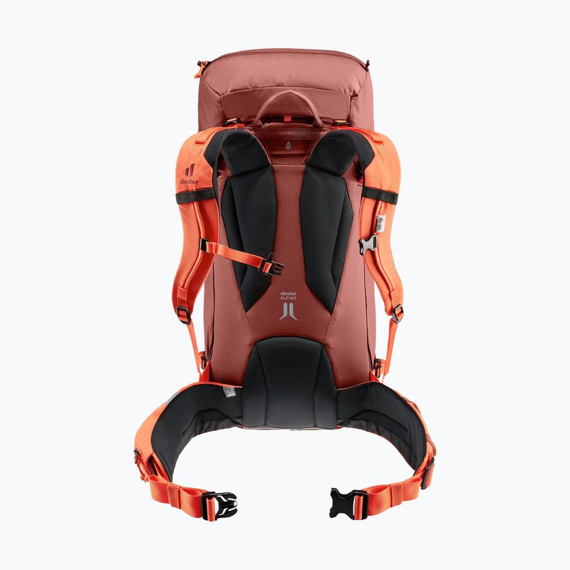 Rucsac de alpinism Deuter Guide 34+8 l Redwood/papaya 2