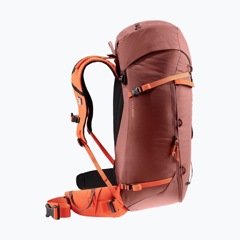 Rucsac de alpinism Deuter Guide 34+8 l Redwood/papaya 3